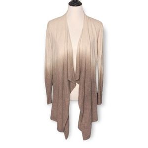 Barefoot Dreams Bamboo Chic Lite Knit Calypso Wrap Open Cardigan #436 Size S/M